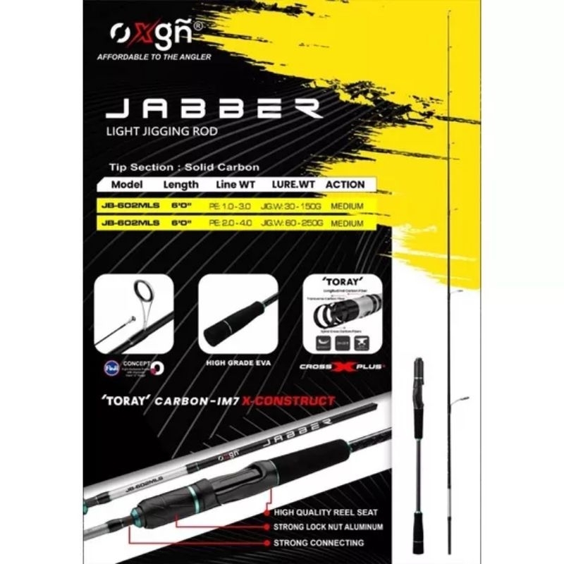 Jual oxgn Jabber Jigging Rod | Shopee Indonesia