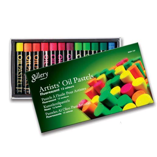 Gallery Oil Pastel Premium Set : 48 pastels gras Mungyo - Pastel