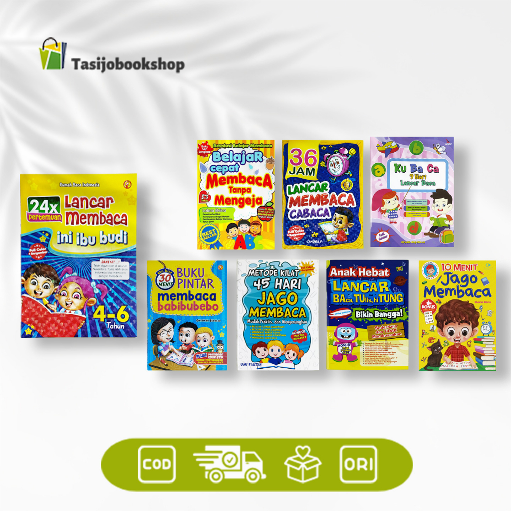 Jual Buku Belajar Membaca Anak TK & Paud: 24 X Pertemuan Lancar Membaca ...