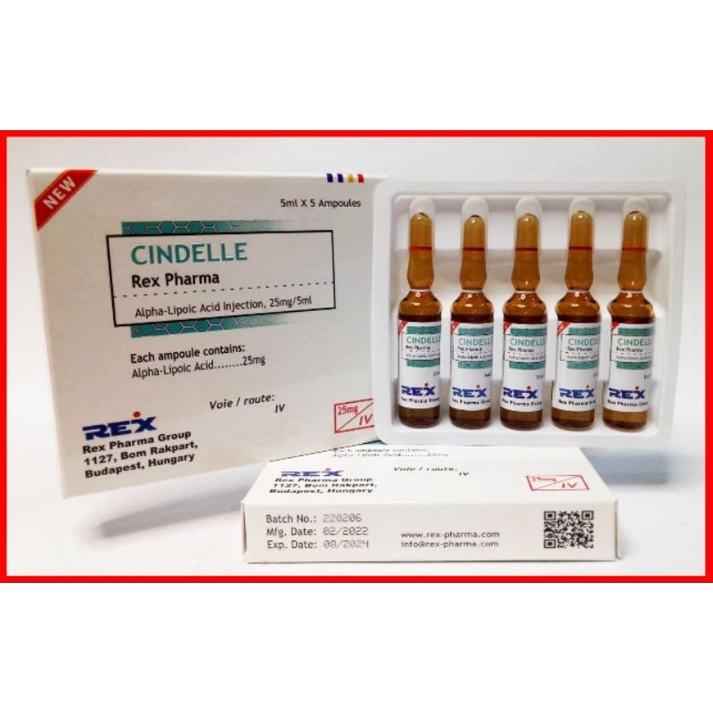 Jual Rex Pharma Alpha Lipoic Acid Injection | Shopee Indonesia