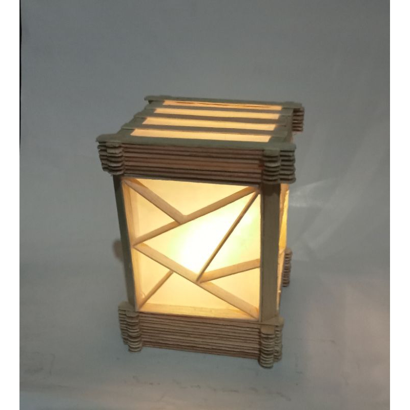 Jual Kerajinan lampu tidur/lampu led stik es krim/lampu hias | Shopee