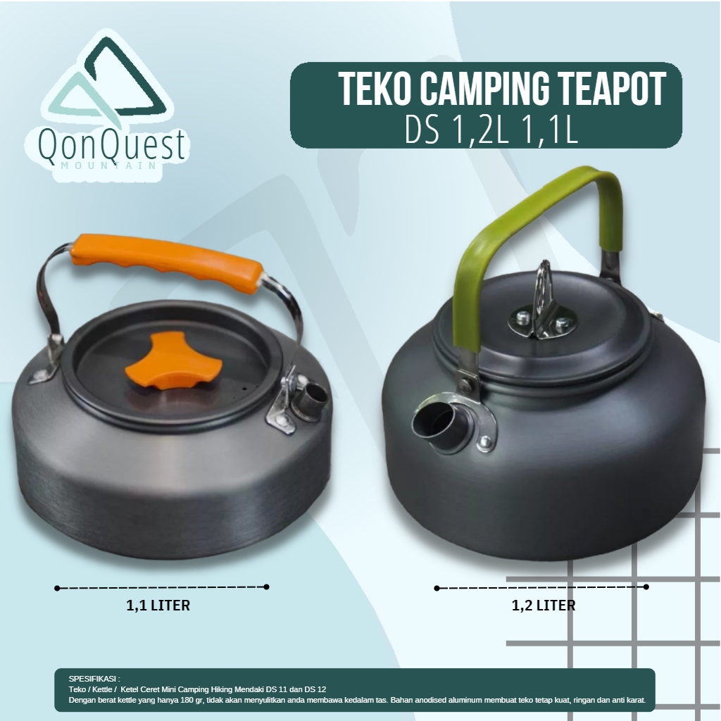 Jual Teko Camping Teapot Ds L L Teko Gunung Ketle Camping Shopee Indonesia