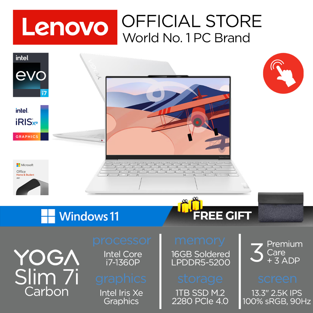 Protection D'écran Anti-reflet Mat Pour Lenovo Yoga Slim 7 Gen 10 (14")