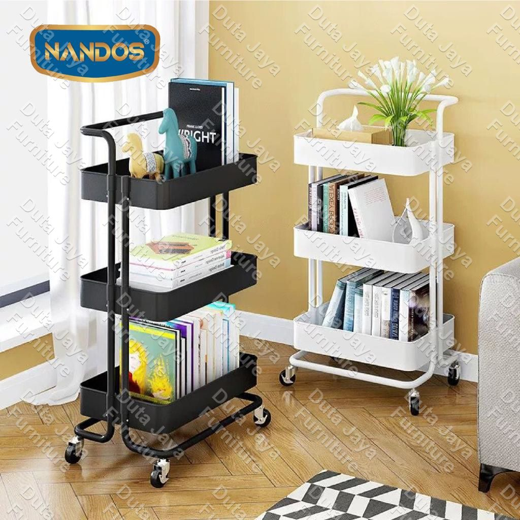Jual Rak Serba Guna - Rak Roda - Rak Troli Nandos | Shopee Indonesia