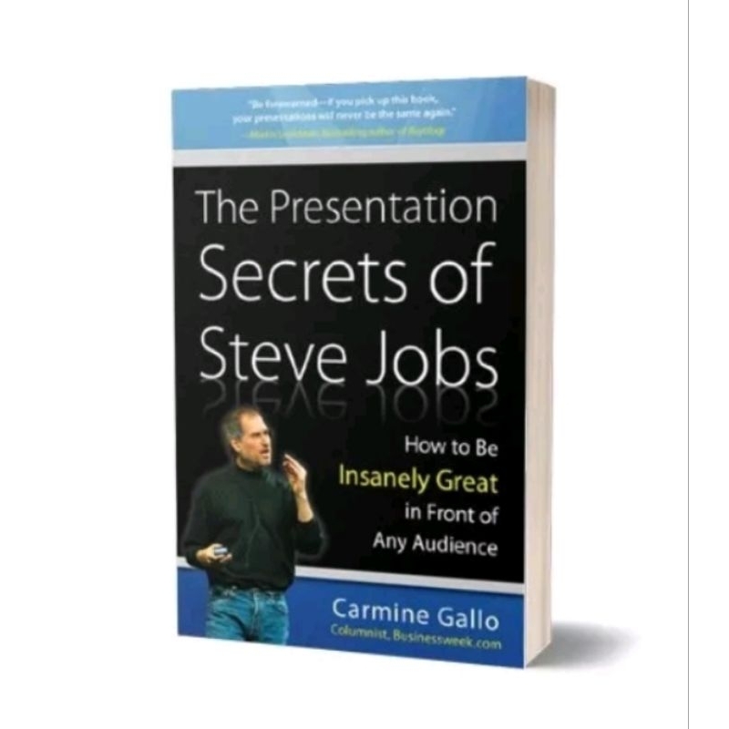 Jual The Presentation Secrets of Steve Jobs How to Be Insanely Great