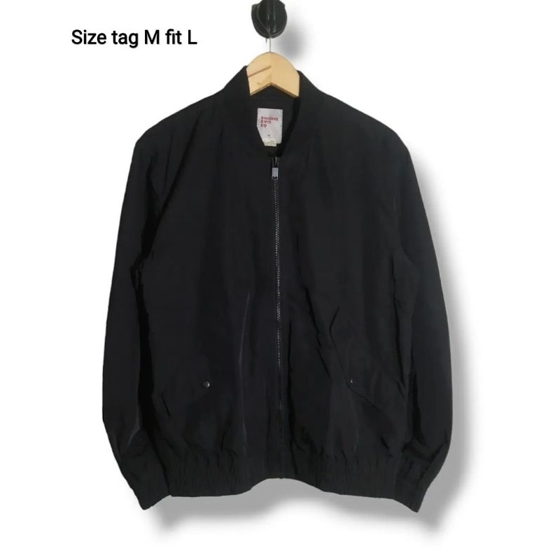 Bomber Jacket Slim-fit lengan slim Men Pria Casual Brand Fashion Preloved
