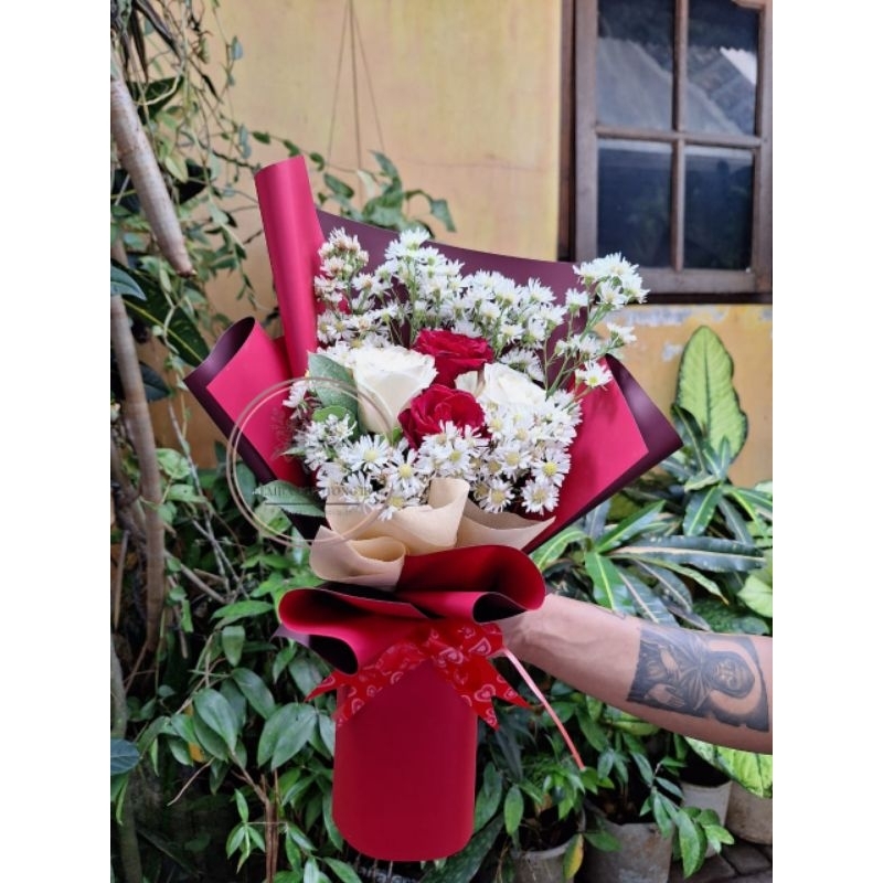 Jual Buket small bunga segar murah dan cantik!!!! | Shopee Indonesia