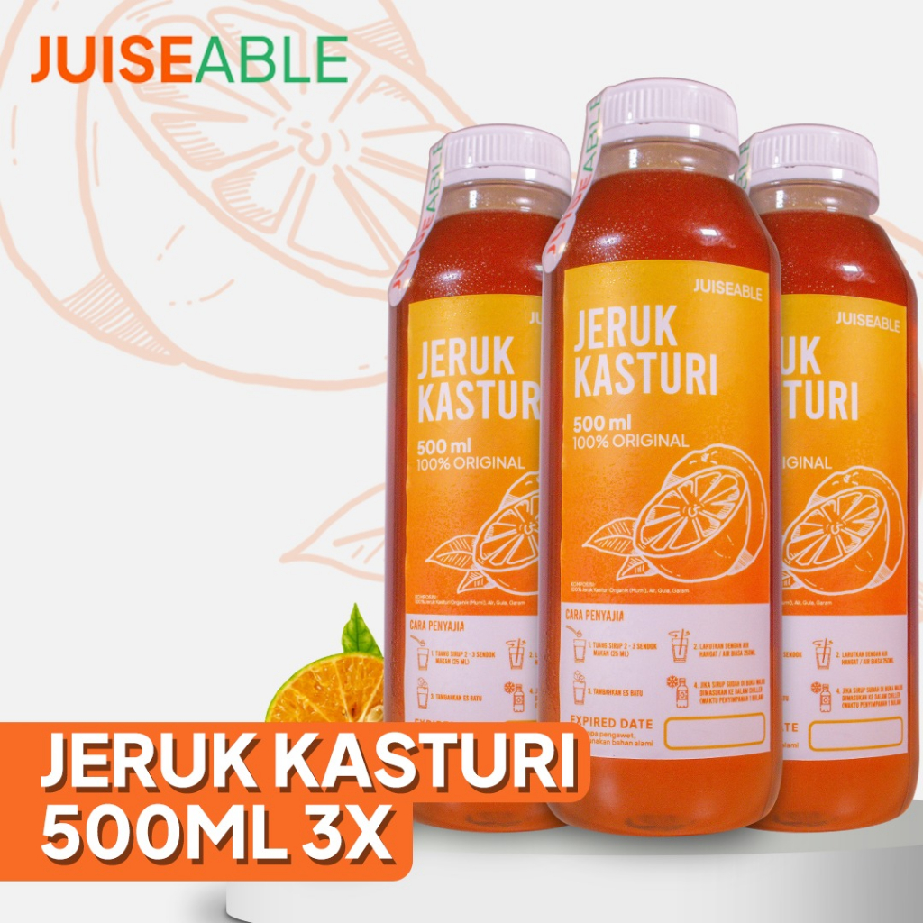 Jual Sirup Jeruk Kasturi Organik Sonkit Kietna Pcs Ml Shopee Indonesia