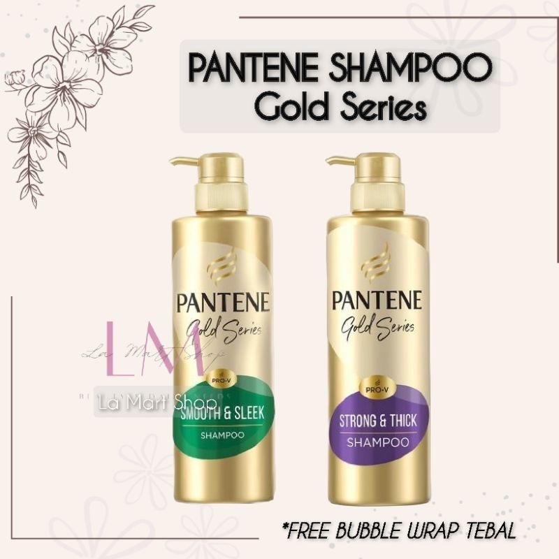 Jual Shampoo Pantene Gold Series Smooth and Sleek 450ML Pantene Shampoo