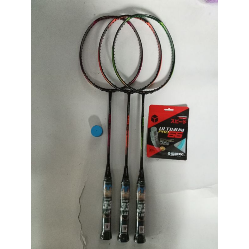 Jual Raket Badminton Powermax Air Stream 90 Original 33 Lbs | Shopee