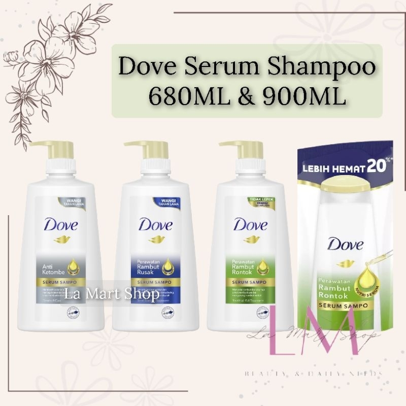 Jual Shampoo Dove 680ML 900ML Shampo Dove Rambut Rontok Rambut Rusak