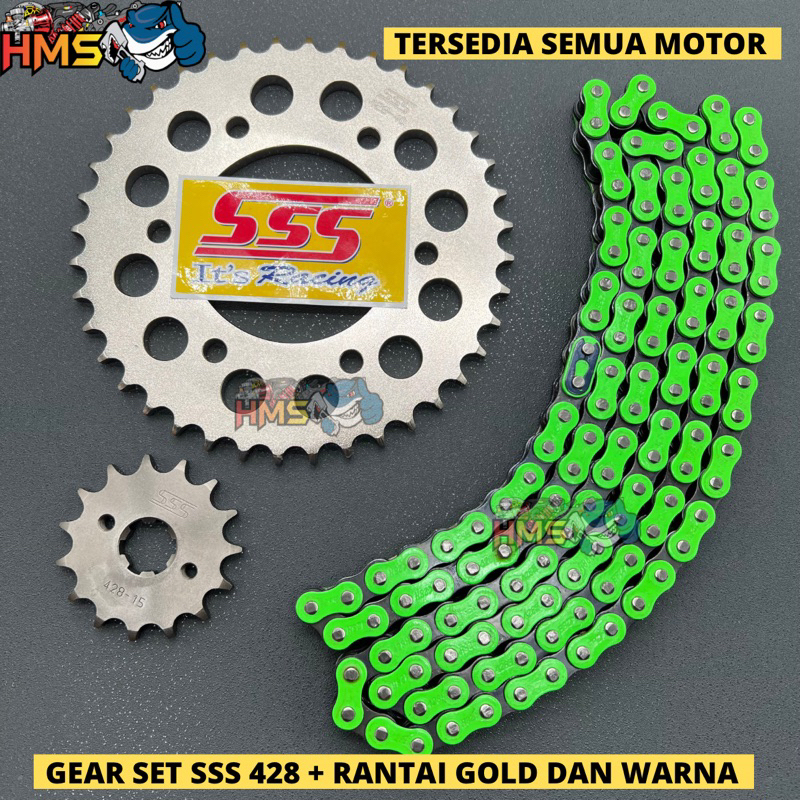 Jual Gir Gear Set Sss Satria Fu Satria Fu Face Lift Satria Fu Lama Shogun Smash