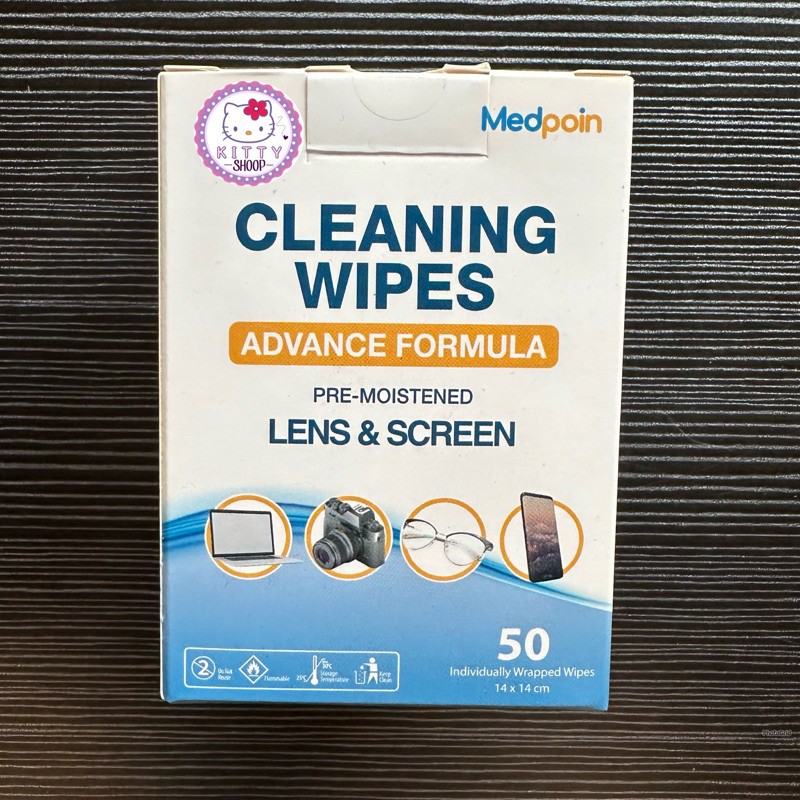 Jual Medpoin Lens & Screen Cleaning Wipes (1 Box) Shopee Indonesia