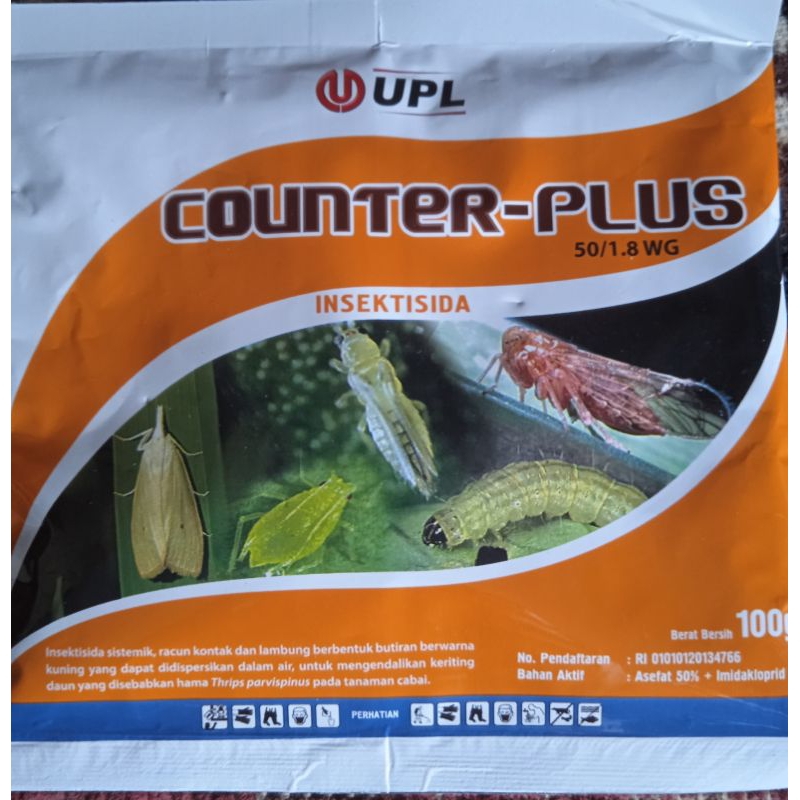 Jual insektisida COUNTERPLUS 50/1,8WG, 100 gram Shopee Indonesia