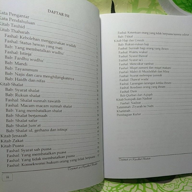 Jual terjemah kitab riyadhul badiah Riyadh Al badi'ah lengkap teks Arab ...
