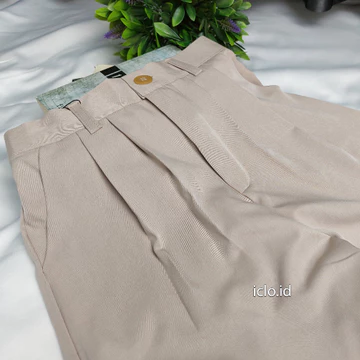 Loose Pants 332 PREMIUM Anti Kusut Celana Kulot Highwaist Bahan Jatuh Loosepants Trousers Wanita