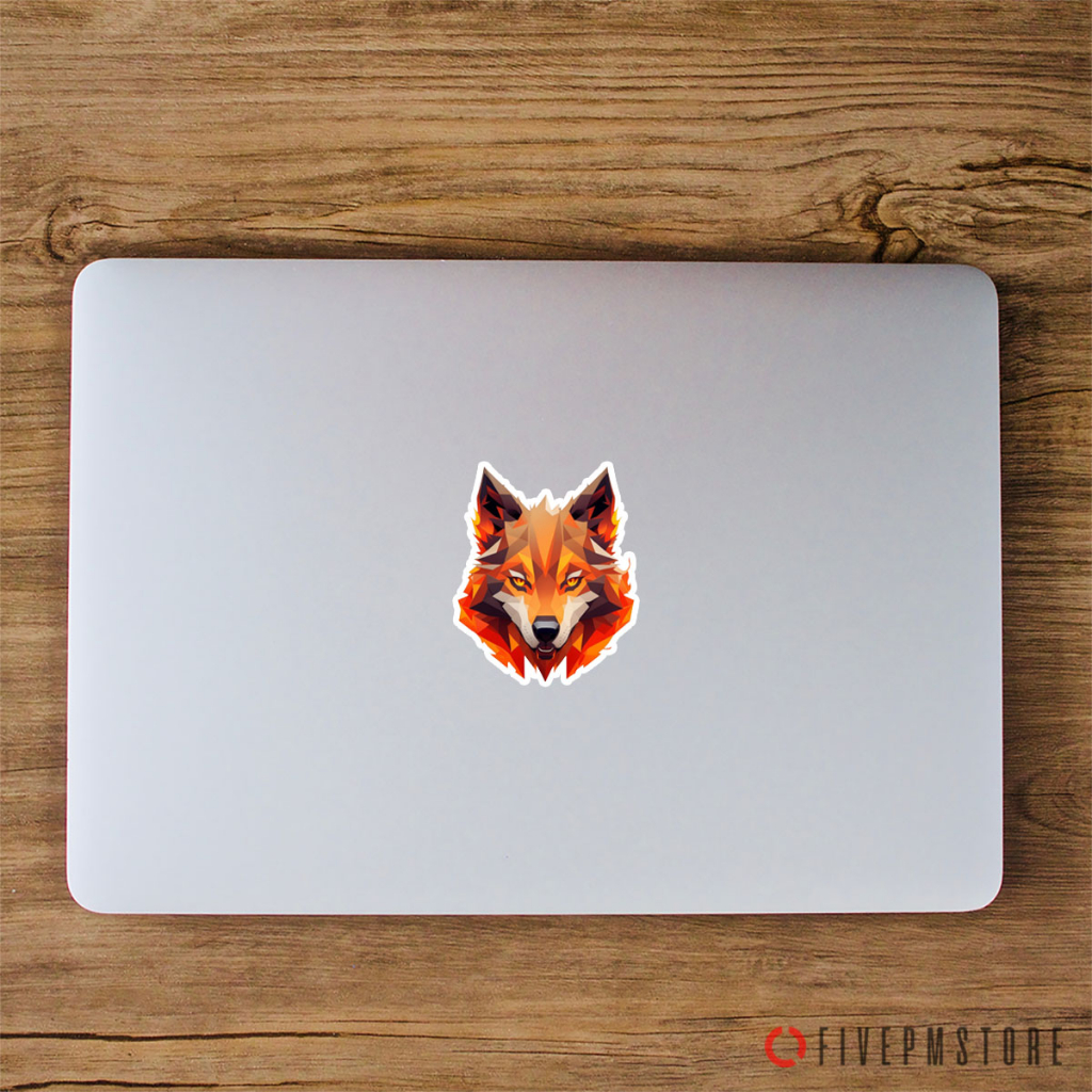 Jual Stiker Penutup Logo Laptop Wolf Es dan Api - Sticker palm rest ...