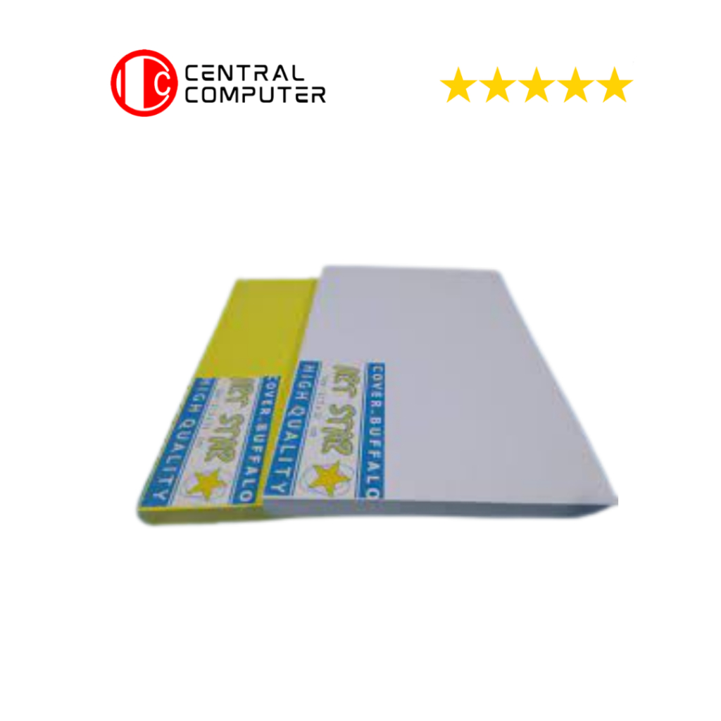 Jual Cover Kertas Warna Putih Polos | Kertas Bufallo | Shopee Indonesia