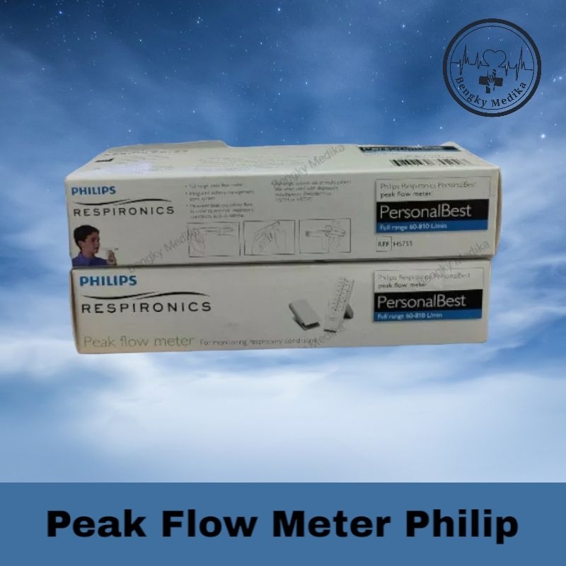 Jual Peak Flow Meter Philips Dewasa Respironics Philips 60-80L/min ...