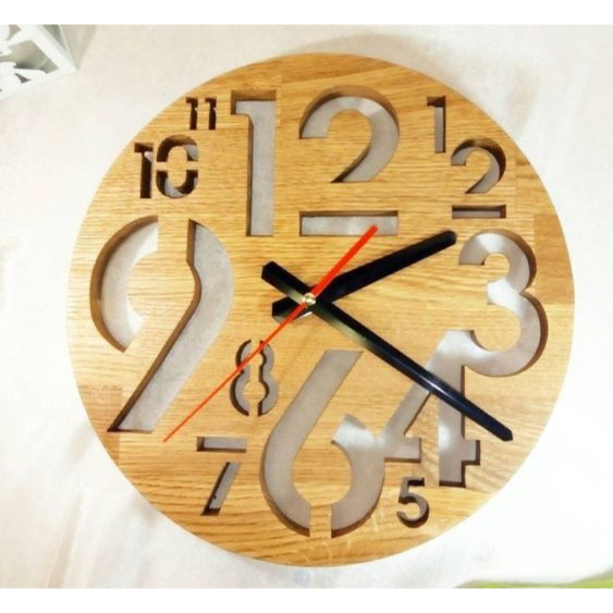 Jual Jam Dinding Kayu Jati Unik Terbaru Shopee Indonesia