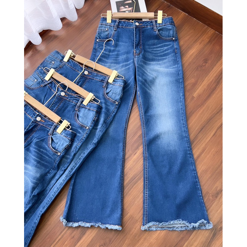 Mac Jeans MAC Dream Wide Fringe In Baby Blue | Axel's of Vail