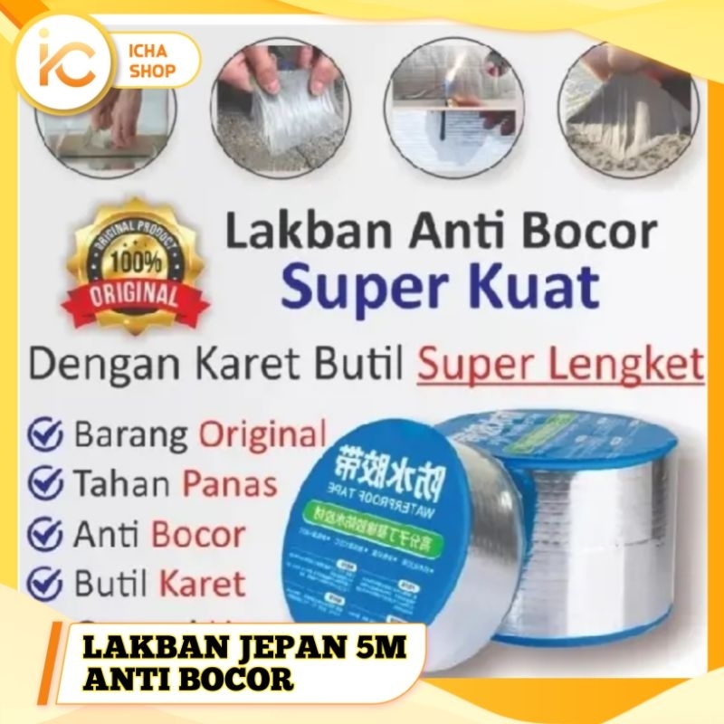 Jual Lakban Anti Bocor / Tahan Panas Dan Waterproof / Aluminium Foil ...