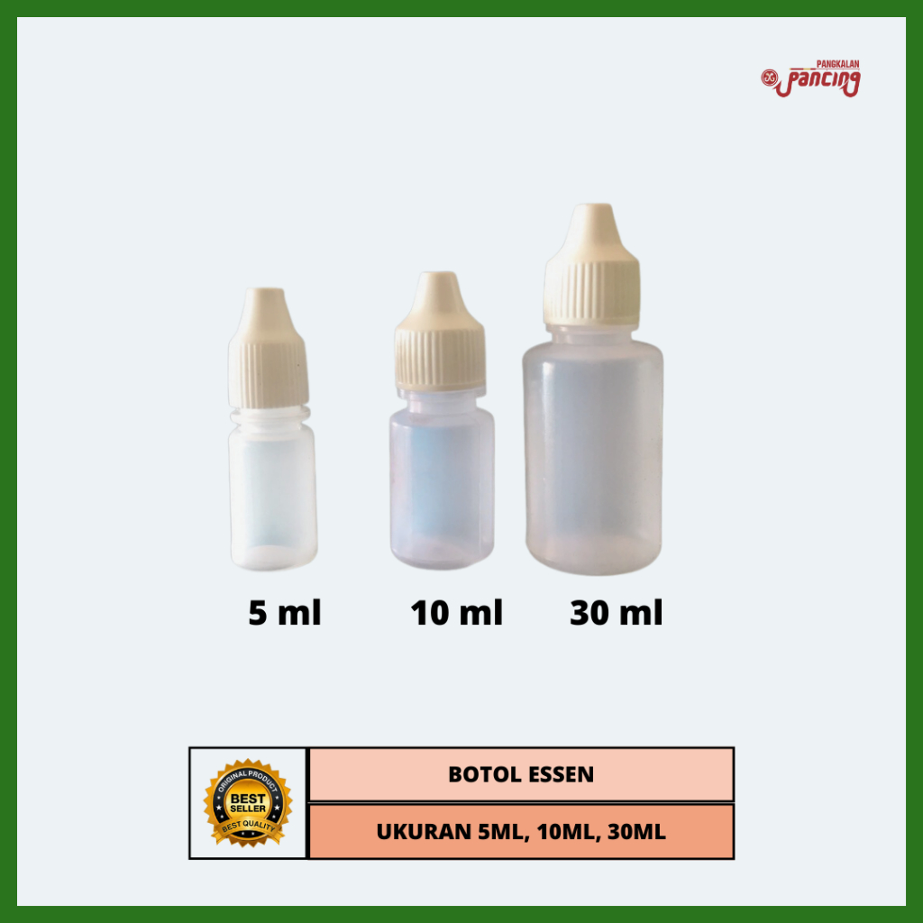 Jual BOTOL ESSEN UKURAN 5ML, 10ML, 30ML | Shopee Indonesia