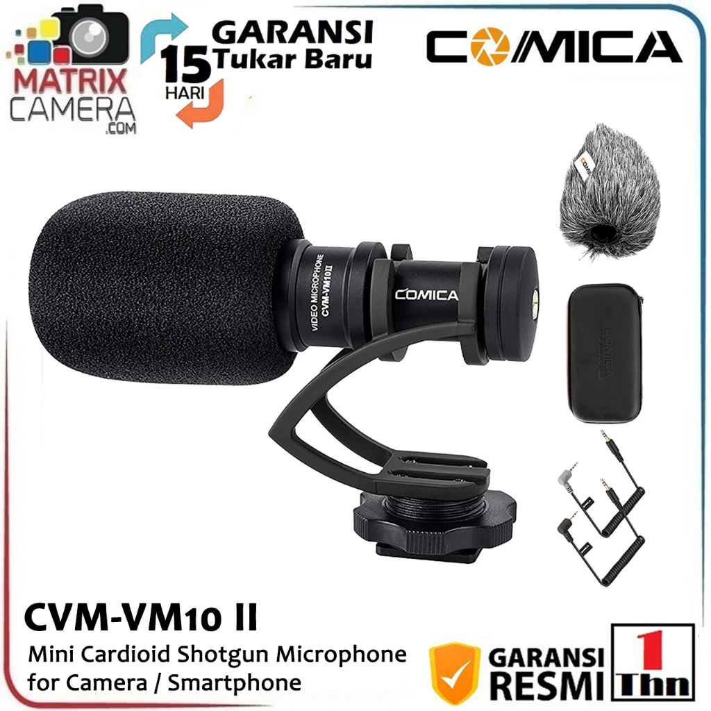jual-comica-cvm-vm10-ii-micro-compact-condenser-shotgun-microphone