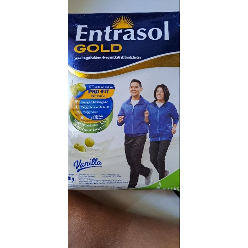 Jual entrasol gold 580g/340 vanilla/coklat | Shopee Indonesia