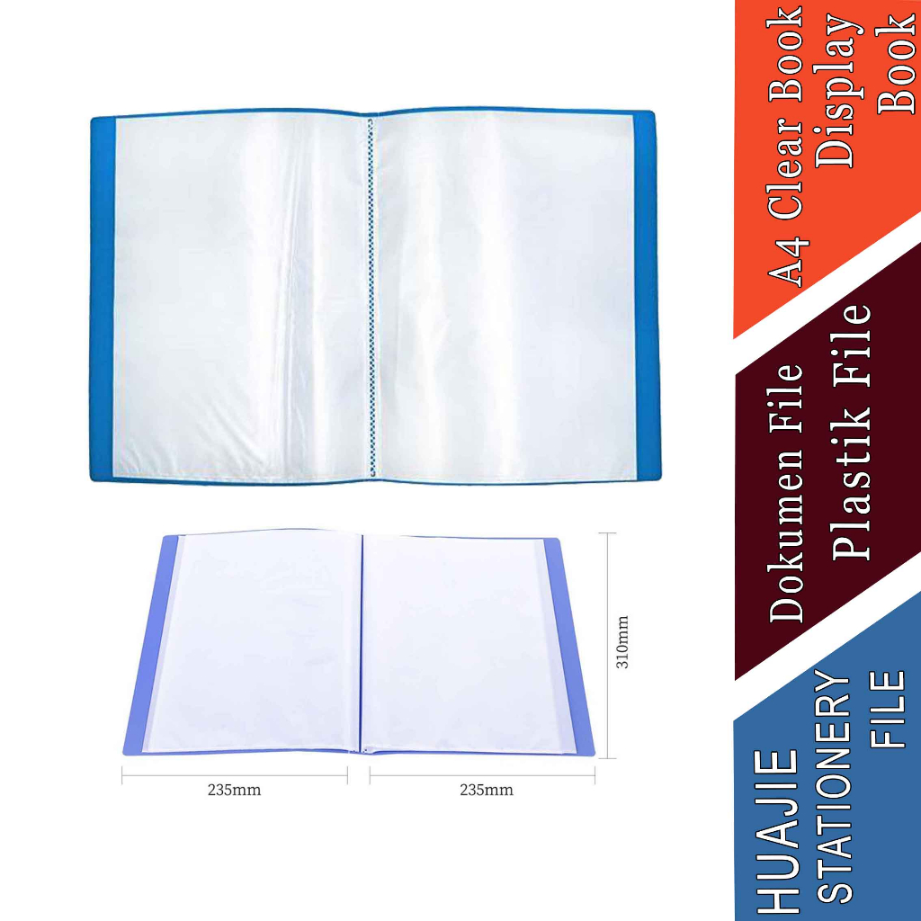 Jual Display Books A4 - Huajie Folder - Map Clear Holder - Plastik File ...