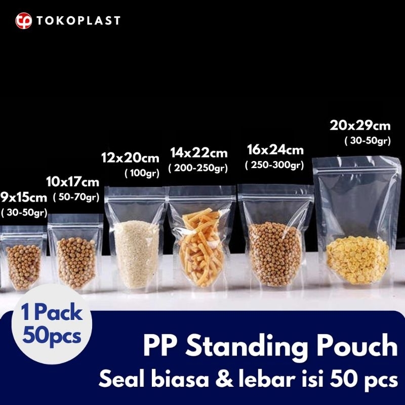 Jual STANDING POUCH KEMASAN 20x28 Cm PROMO FREE DESAIN Shopee Indonesia