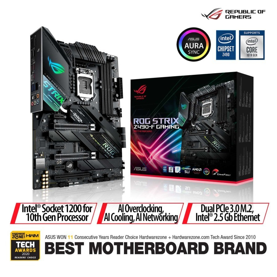 ROG STRIX Z490-F GAMING I5-10400F ボロい