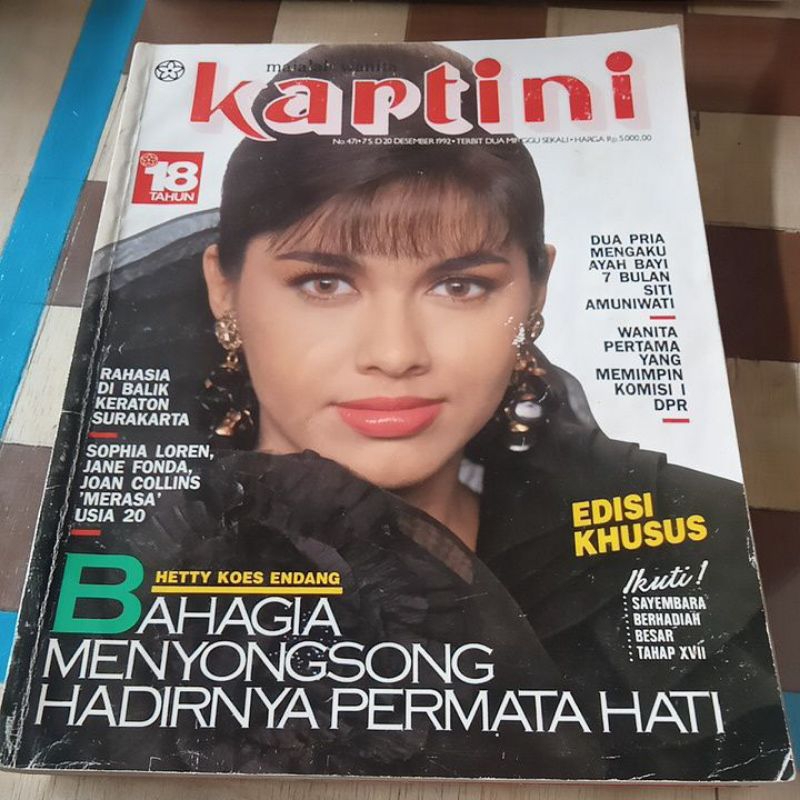 Jual Majalah Kartini Lawas Tahun 2000 Kebawah Shopee Indonesia 6978