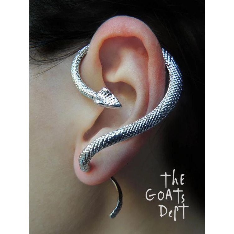 Jual The Goats Dept Nagini Snake Ear Cuff Original Tgd Anting Earcuff Model Ular Cobra