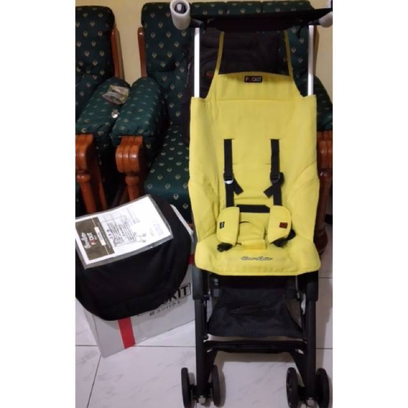 Jual PRELOVED STROLLER POCKIT CHOCOLATE GEN 2 LIKE A NEW Shopee Indonesia