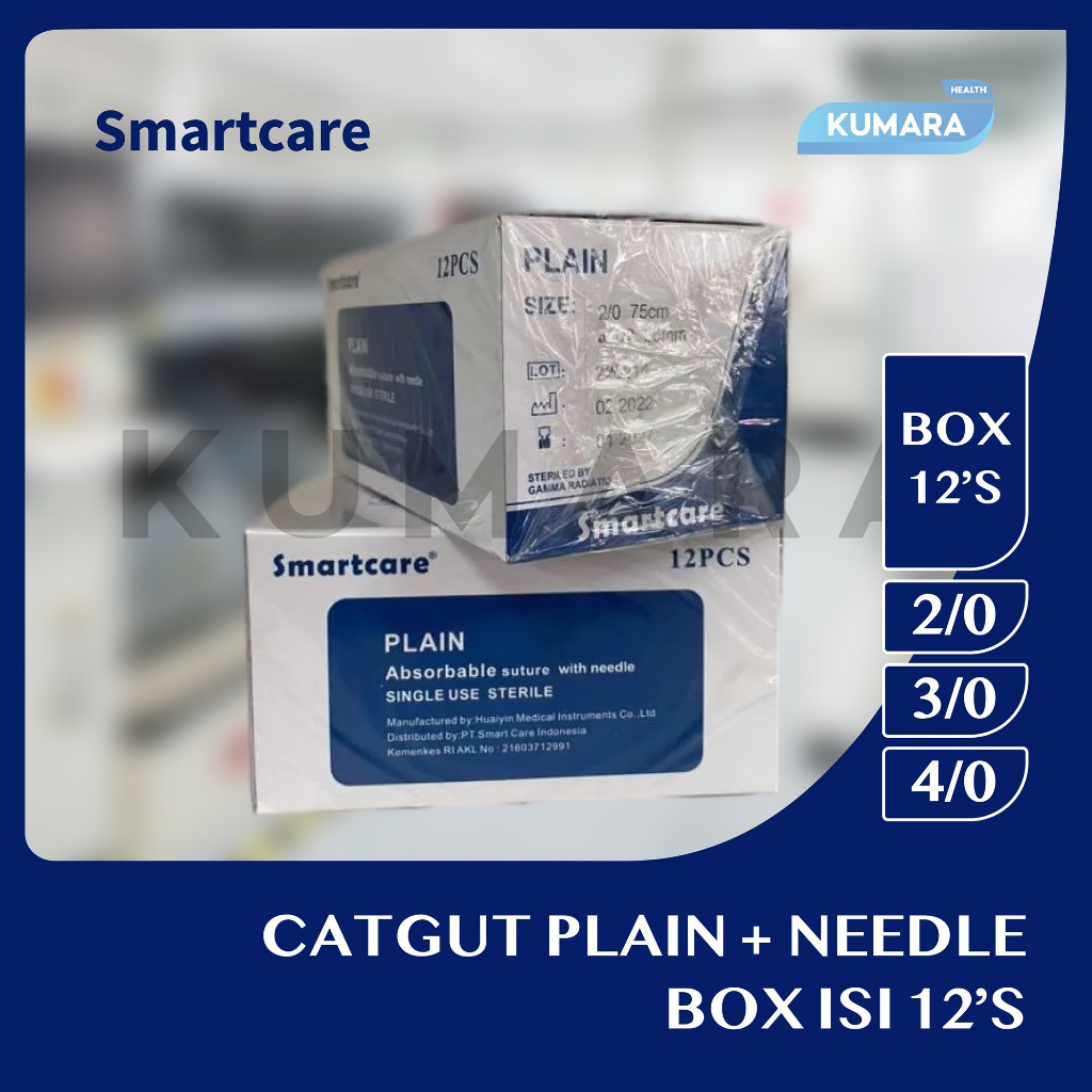 Jual Smartcare Catgut Plain Jarum Benang Plain Box Shopee Indonesia