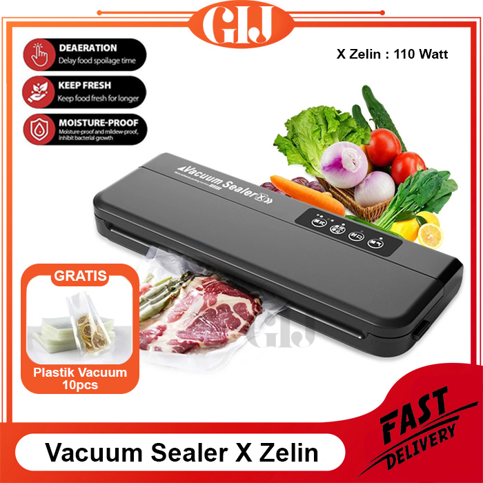 Jual Mesin Vacuum Vakum Sealer 60kpa Vakum Sealer Makanan Food Packing