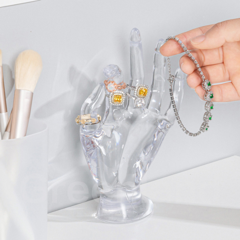 Jual Greenland Display Perhiasan Cincin Kalung Gelang Manekin Tangan