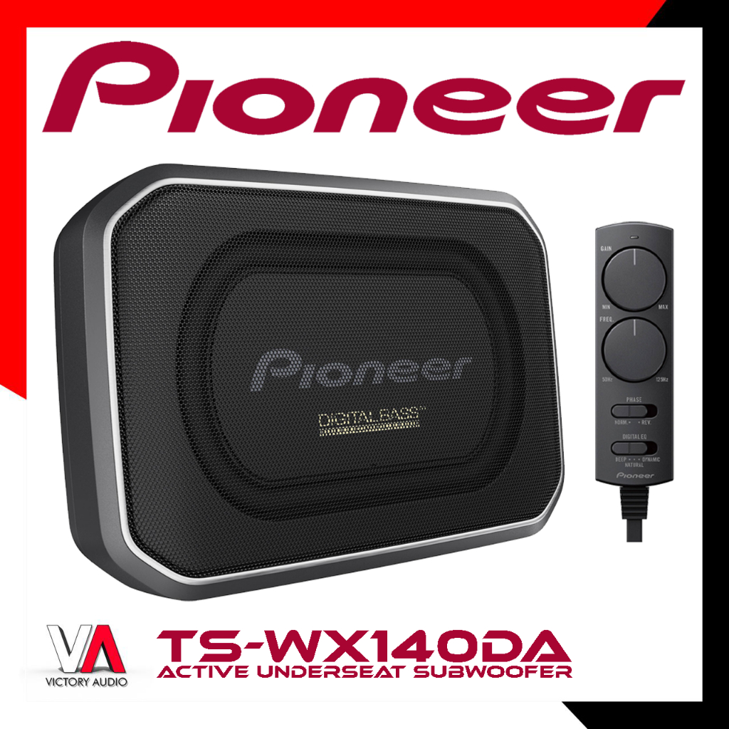 Jual Subwoofer Aktif Kolong Jok Mobil PIONEER TSWX140DA Active Compact