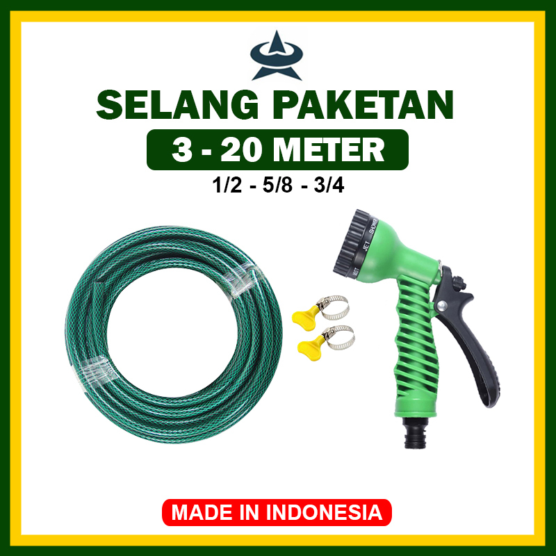 Jual Gemuk Selang Air Cuci Motor Meter Paket Kepala