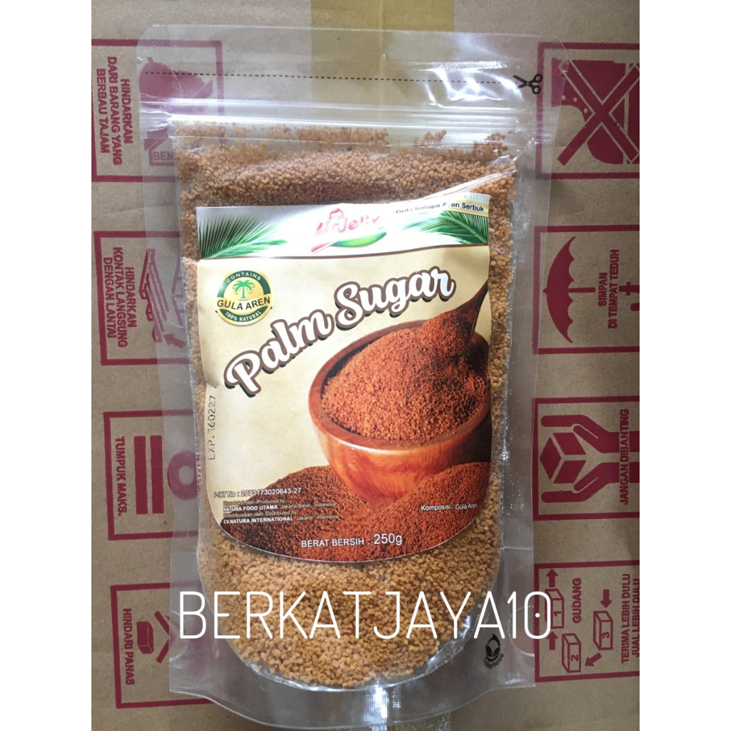 Jual Mr Jelly Palm Sugar 250gr Gula Aren Bubuk Mrjelly Shopee Indonesia