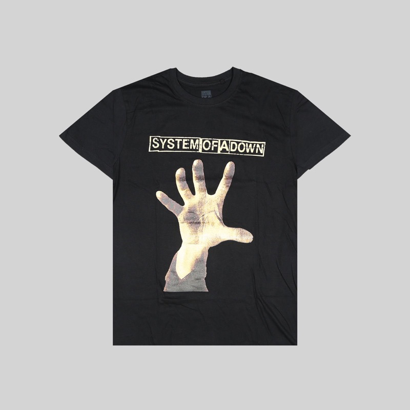 Jual TS SYSTEM OF A DOWN - HAND ( ROCK MERCH ) | Shopee Indonesia