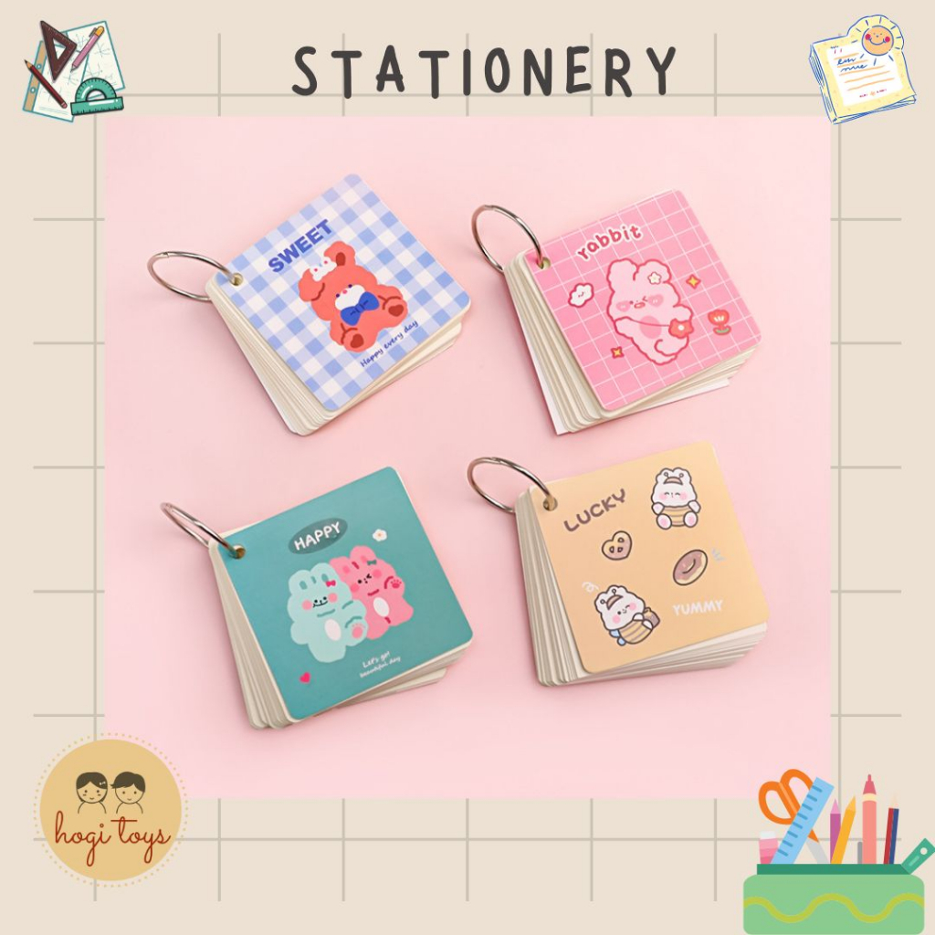 Jual Sticky Notes Gantungan Memo Kecil Gambar Binatang Lucu Murah ...