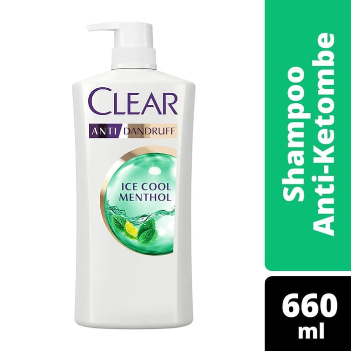 Jual Clear Anti Dandruff Ice Cool Menthol Complete Soft Care Shampoo