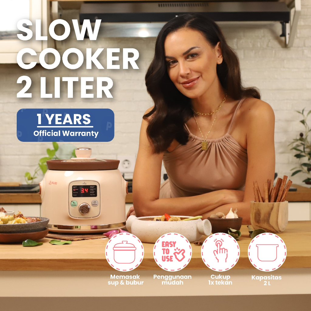 Jual Emily Slow Cooker Claypot 2L (ESC32001) / Baby & Family Food