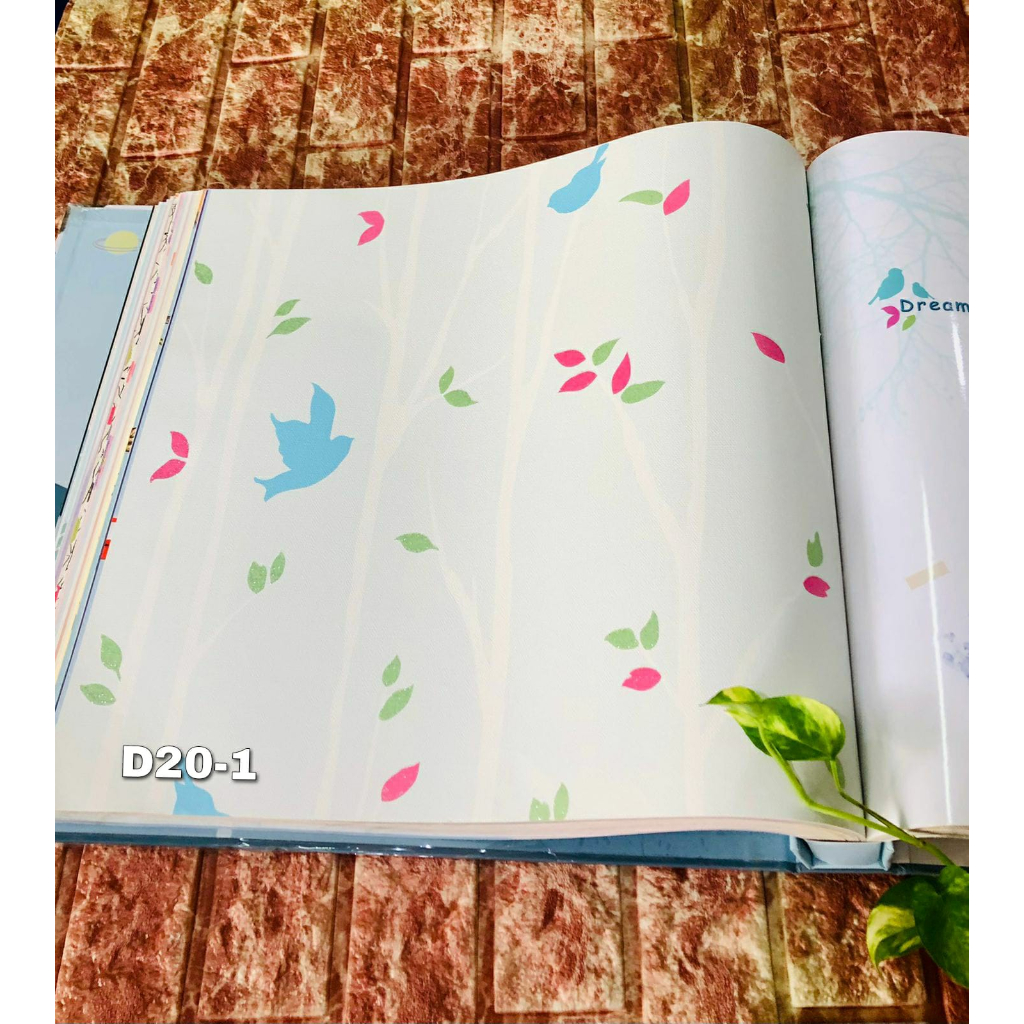 Jual WALLPAPER DINDING ANAK POHON RANTING BURUNG SOFT DL | Shopee Indonesia
