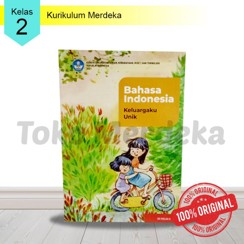 Jual Buku Paket SD Bahasa Indonesia kelas 2 Diknas Kurikulum Merdeka ...