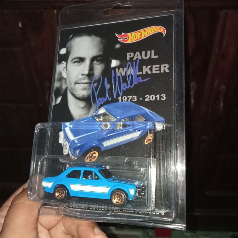 Hot Wheels Fast & Furious – Brian O'Conner 1970 Ford Escort RS1600 (Maßstab 1:64, 7 Cm)