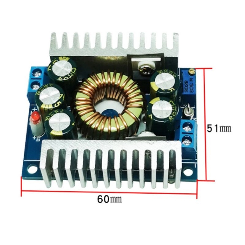 Jual Step Down 12A Volt Converter Adjustable Module DC Car Power Supply ...