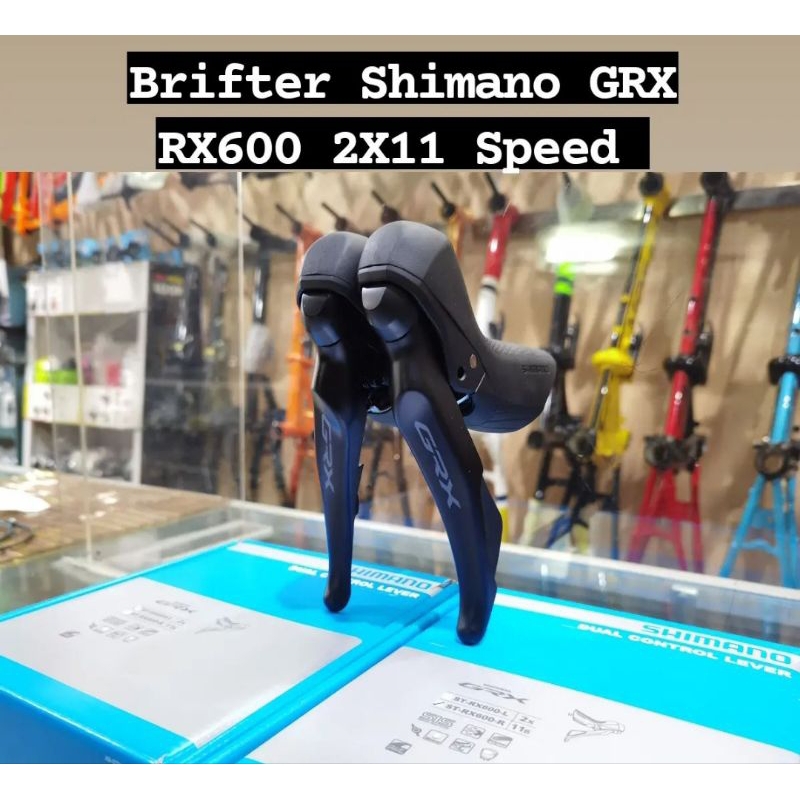 SHIMANO - stiレバー mtb ST-RX600 RX810 ロードバイク クロスバイク SHIMANO ( シマノ ) デュアルコントロールレバー（STIレバー